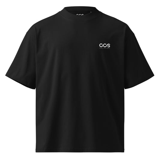Oversized High-Neck Tee